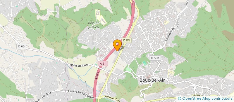 localisation de l'entreprise BROUSSIMO à BOUC-BEL-AIR
