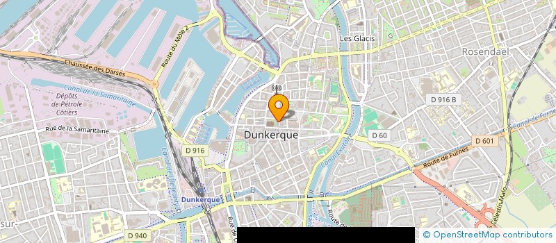 localisation de l'entreprise BROUTET à DUNKERQUE