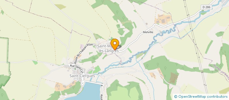 localisation de l'entreprise BROUX à SAINT-MARTIN-LES-LANGRES