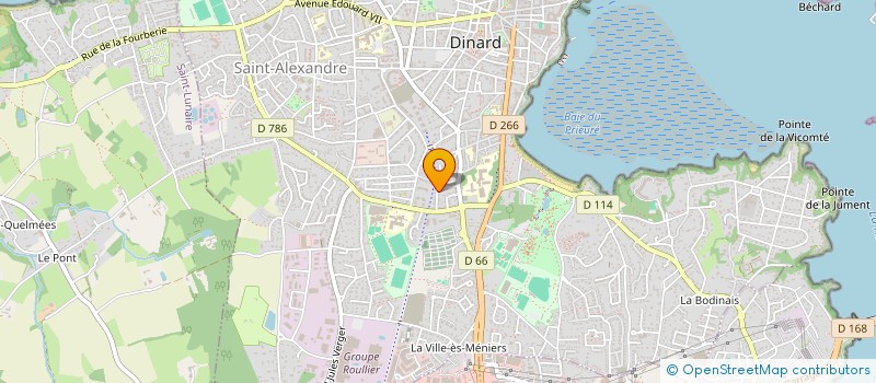 localisation de l'entreprise BROWAEYS  DINARD