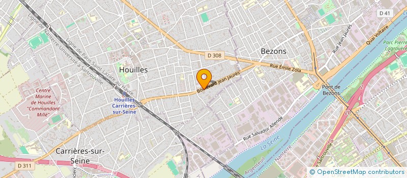 localisation de l'entreprise BROWLIFT BY HK  HOUILLES