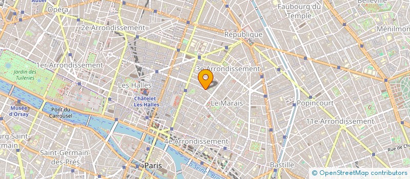 localisation de l'entreprise BROWN  PARIS