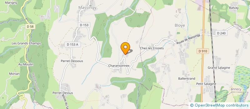 localisation de l'entreprise BROWN  MASSINGY