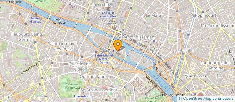 localisation de l'entreprise BROWN ANDREW ET GOMEZ MIRANDA MERCEDES  PARIS