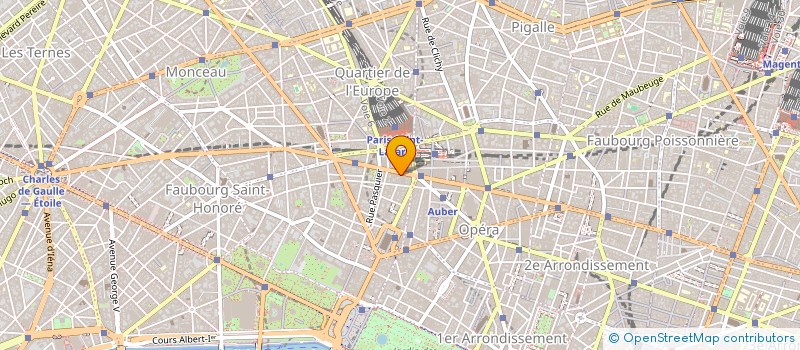 localisation de l'entreprise BROWN FITUBE  PARIS