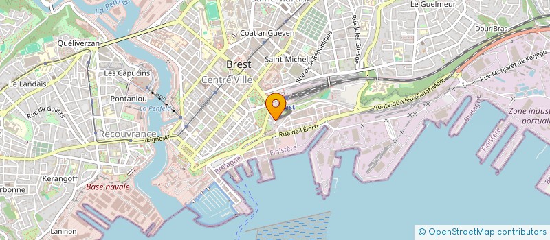 localisation de l'entreprise BROWN & MAY MARINE FRANCE à BREST