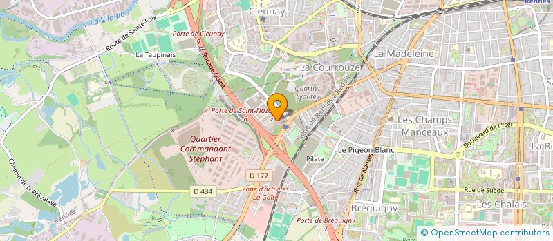 localisation de l'entreprise BROWNSTONE  SAINT-JACQUES-DE-LA-LANDE