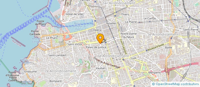 localisation de l'entreprise BROWNSUGAR à MARSEILLE
