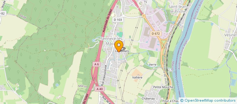 localisation de l'entreprise BROYER MACONNERIE à MACON