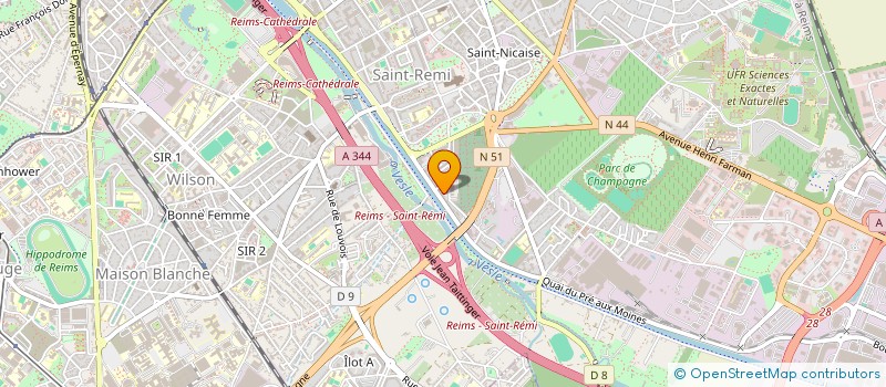 localisation de l'entreprise BROYEURS DISTRIBUTION  REIMS