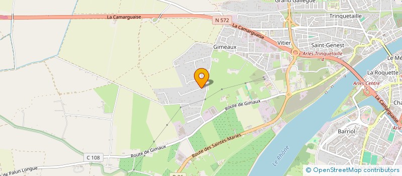 localisation de l'entreprise BROZER  ARLES