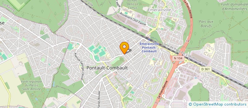 localisation de l'entreprise BROZER & SISTER INK à PONTAULT-COMBAULT