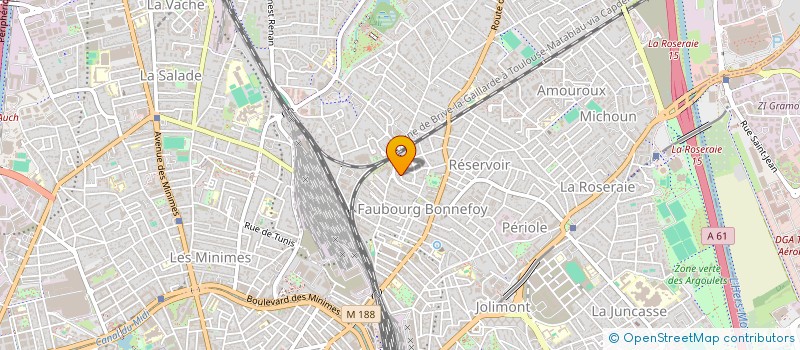localisation de l'entreprise BRP à TOULOUSE