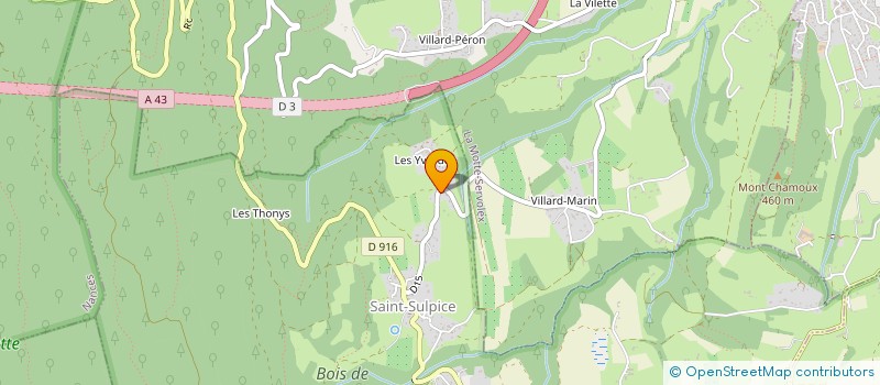 localisation de l'entreprise BRP  SAINT-SULPICE