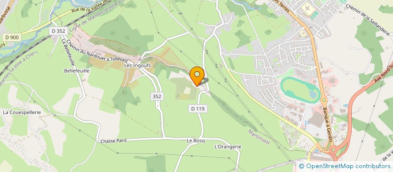 localisation de l'entreprise BRP  MARTINVAST