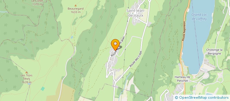 localisation de l'entreprise BRP ASSISTANCE  SAINT-JEAN-DE-VAULX