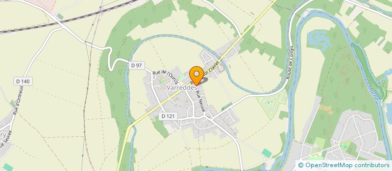 localisation de l'entreprise BRP IMMOBILIER  VARREDDES