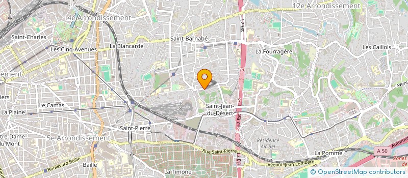 localisation de l'entreprise BRS à MARSEILLE