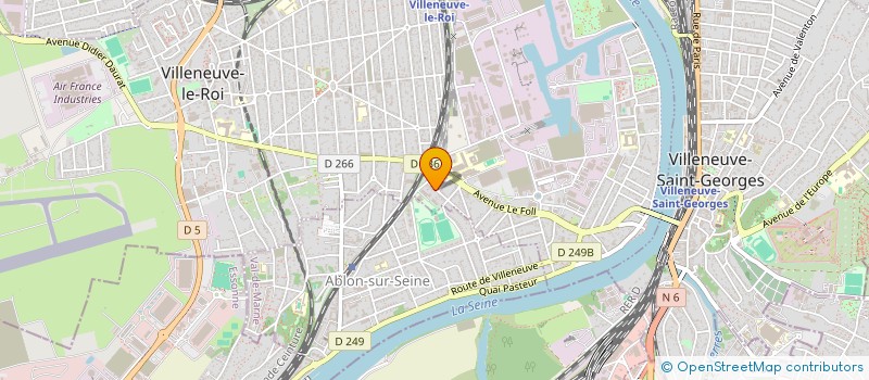 localisation de l'entreprise BRS BAT à VILLENEUVE-LE-ROI