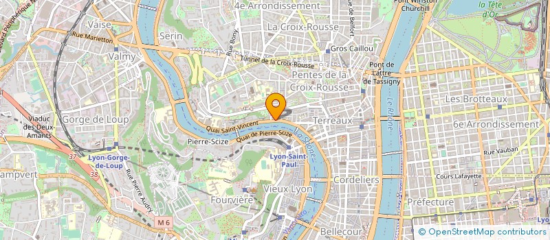 localisation de l'entreprise BRS BATIMENT RENOVATION STANDS à LYON
