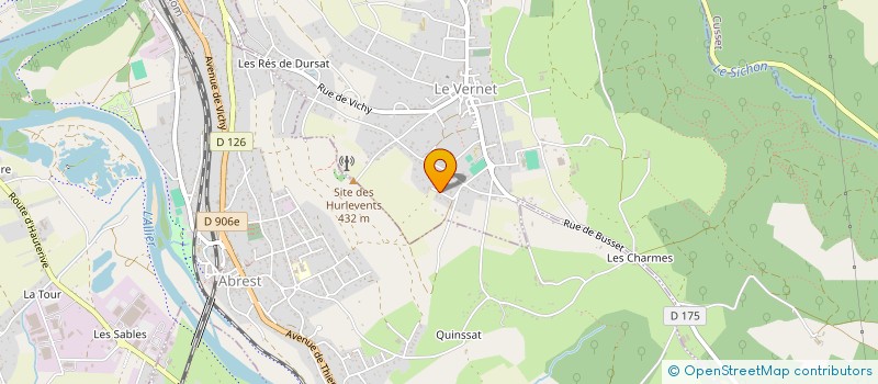 localisation de l'entreprise BRS CONSULTING à LE VERNET