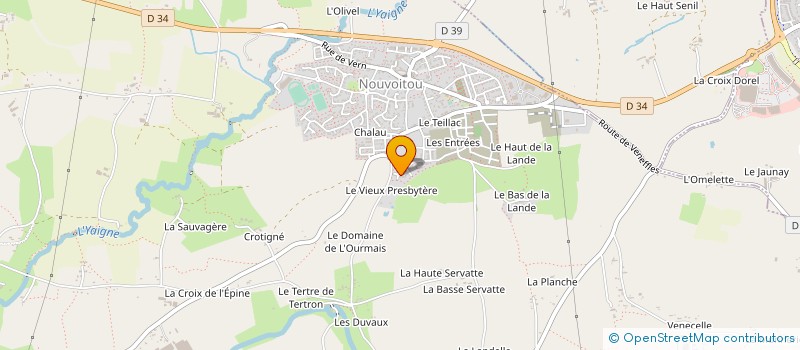 localisation de l'entreprise BRS FRANCE à NOUVOITOU