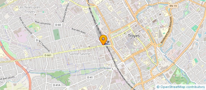 localisation de l'entreprise BRS LE VOLTAIRE  TROYES