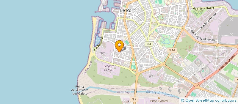 localisation de l'entreprise BRS OI ET  LE PORT