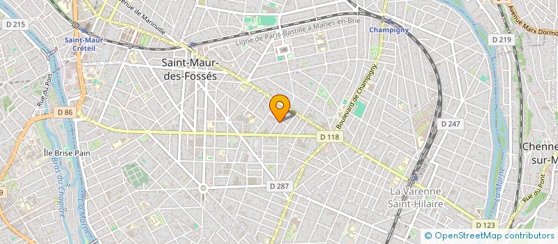 localisation de l'entreprise BRSCATTLE STOCK FRANCE  SAINT-MAUR-DES-FOSSES