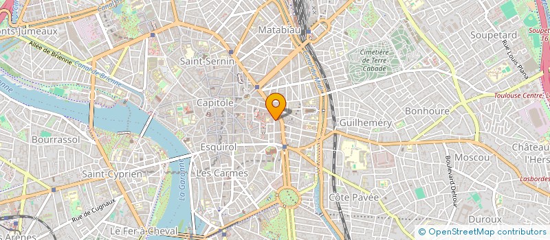 localisation de l'entreprise BRSI GIRONDE à TOULOUSE