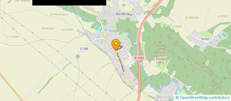 localisation de l'entreprise BRT  COUDUN