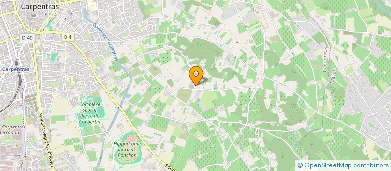 localisation de l'entreprise BRT  CARPENTRAS