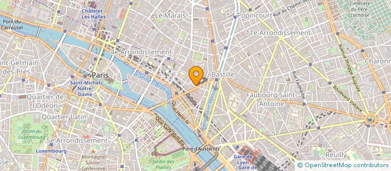 localisation de l'entreprise BRT ORGANISATION  PARIS