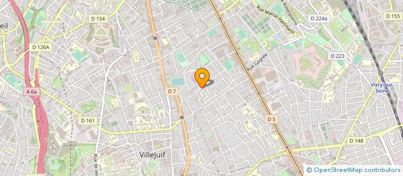 localisation de l'entreprise BRT32 à VITRY-SUR-SEINE