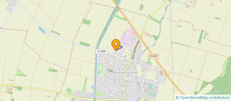 localisation de l'entreprise BRTH  MARCKOLSHEIM