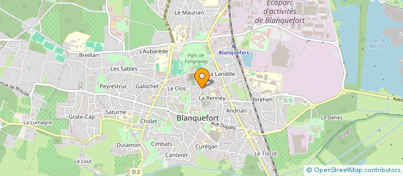 localisation de l'entreprise BRU ET FILS GROUP à BLANQUEFORT