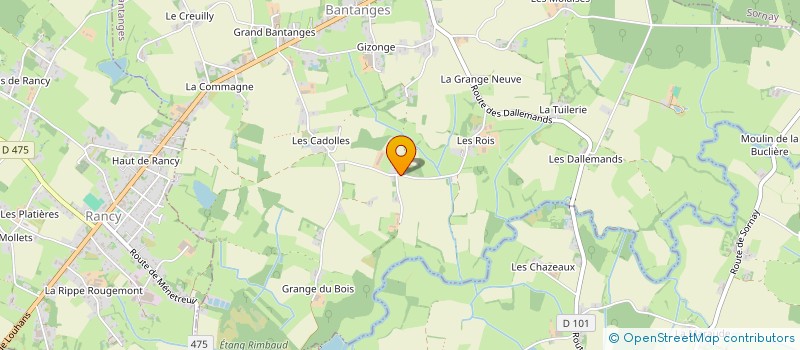 localisation de l'entreprise BRU-MA  BANTANGES