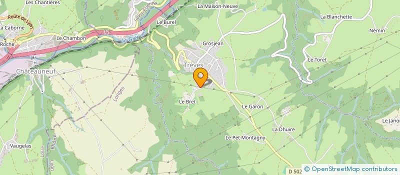 localisation de l'entreprise BRU'MEX  TREVES