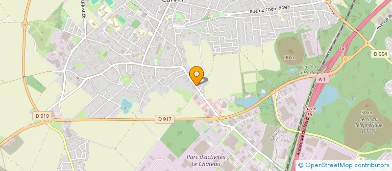 localisation de l'entreprise BRUANGE SA à CARVIN
