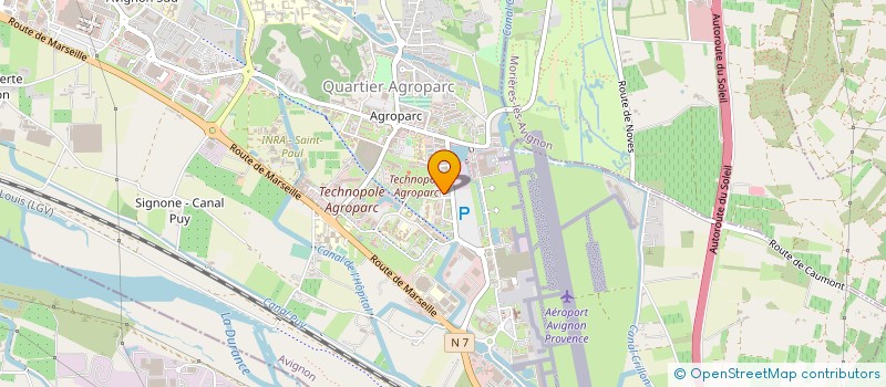 localisation de l'entreprise BRUANT  AVIGNON