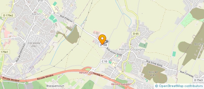 localisation de l'entreprise BRUAY DISCOUNT à HERSIN-COUPIGNY