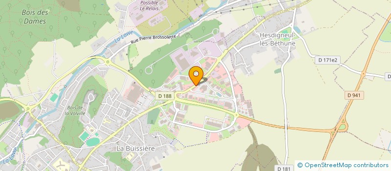 localisation de l'entreprise BRUAY RESTAURATION à BRUAY-LA-BUISSIERE