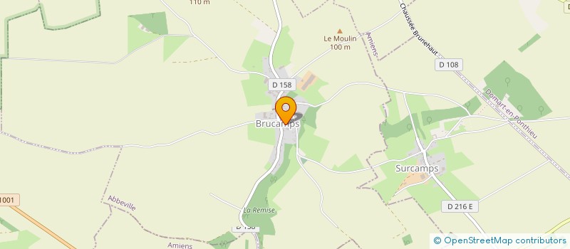 localisation de l'entreprise BRUCAMPOIS  BRUCAMPS