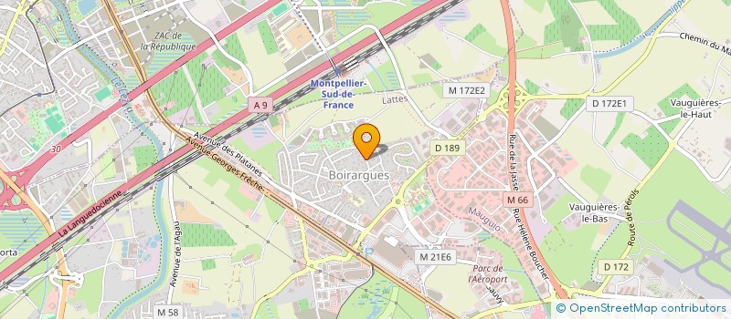 localisation de l'entreprise BRUCARNI à LATTES