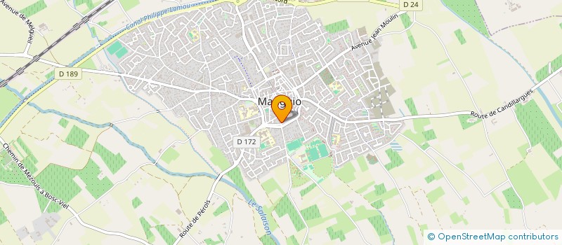 localisation de l'entreprise BRUCE  MAUGUIO