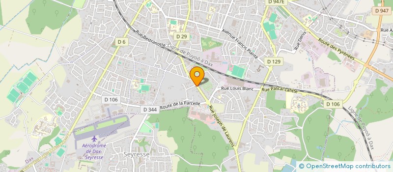 localisation de l'entreprise BRUCH CONCEPT  DAX