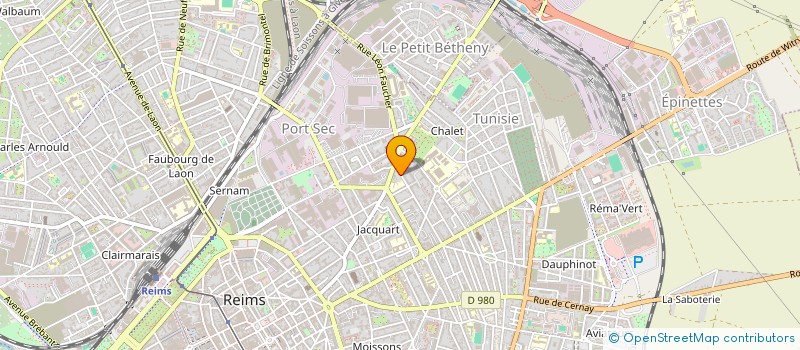 localisation de l'entreprise BRUCH PATRIMOINE  REIMS