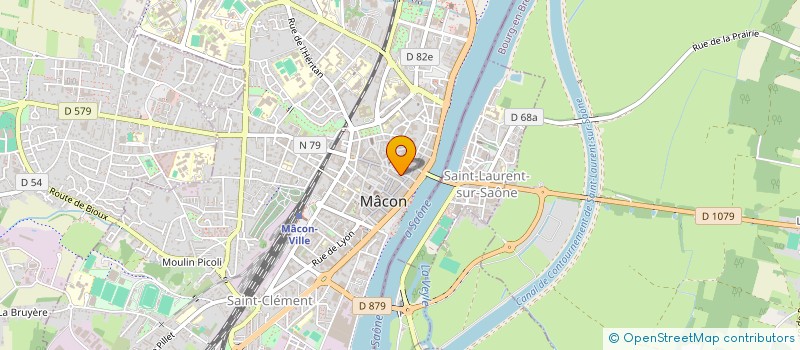 localisation de l'entreprise BRUCHE à MACON