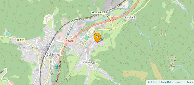 localisation de l'entreprise BRUCHE DIESEL à BAREMBACH
