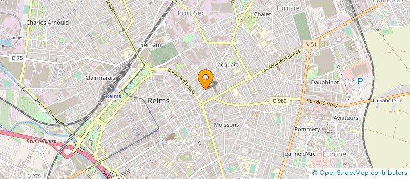 localisation de l'entreprise BRUCHET CONSEIL  REIMS